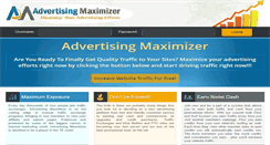 Desktop Screenshot of advertisingmaximizer.com